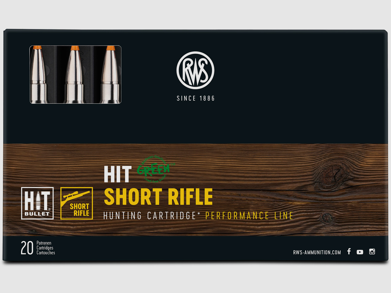 RWS .300WinMag HIT 10,7g ShortRifle Bleifrei