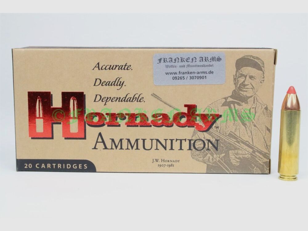Hornady FTX .450 Bushmaster 250gr. 16,2g 20 Stück Staffelpreis