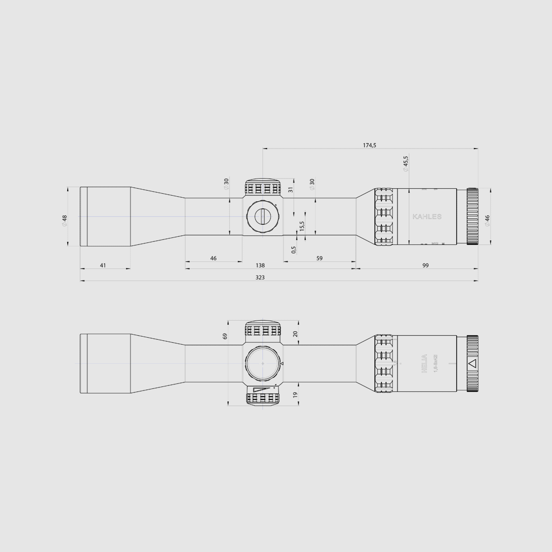 KAHLES HELIA 1,6-8x42i