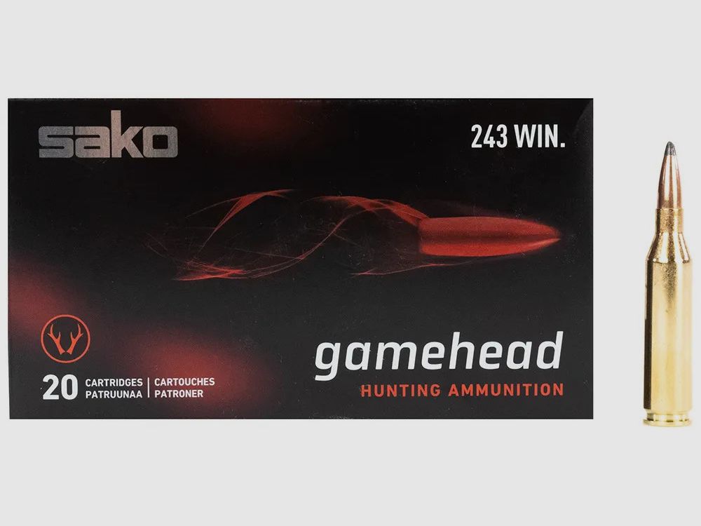 Sako 243 Win GAMEHEAD 100gr (20 szt.)