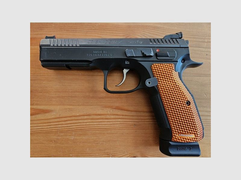 Pistole CZ SP02 Shadow 9mm und Wechselsystem Shadow 2 .22lfB