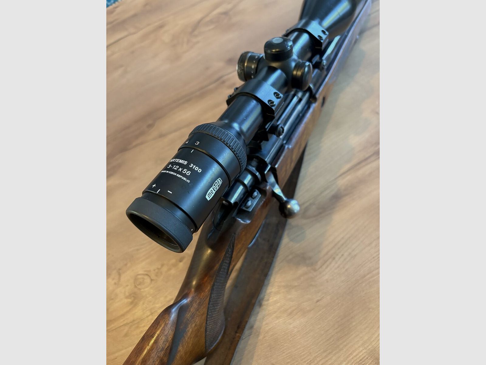 Santa Barbara K98 inkl. Meopta 3-12x50 Abs. 4 Leuchtpunkt 7x57