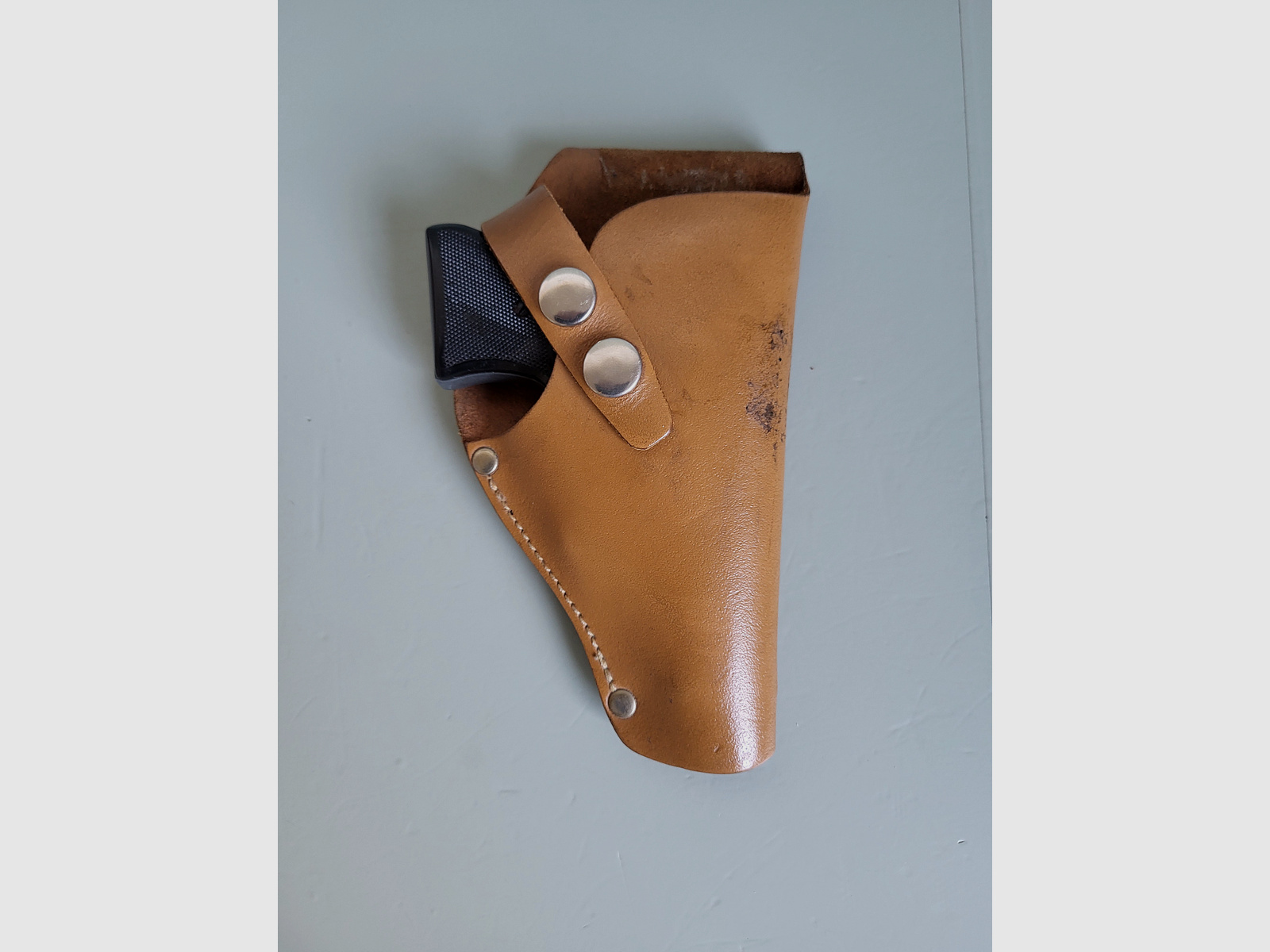 Coleccionista Pistola de gas Original EM - GE Gerstenberger & Co - Doble cañón - Derringer - Años 1950