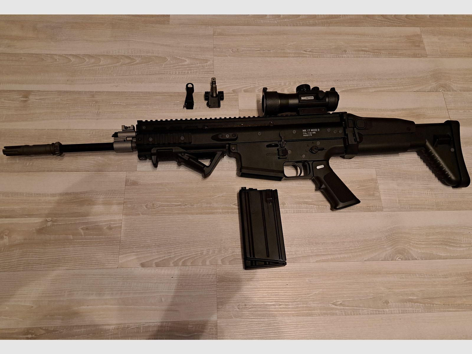 Wei-ETech Socom-H Vollmetall AWSS Open-Bolt Gas-Blow-Back 6mm BB schwarz