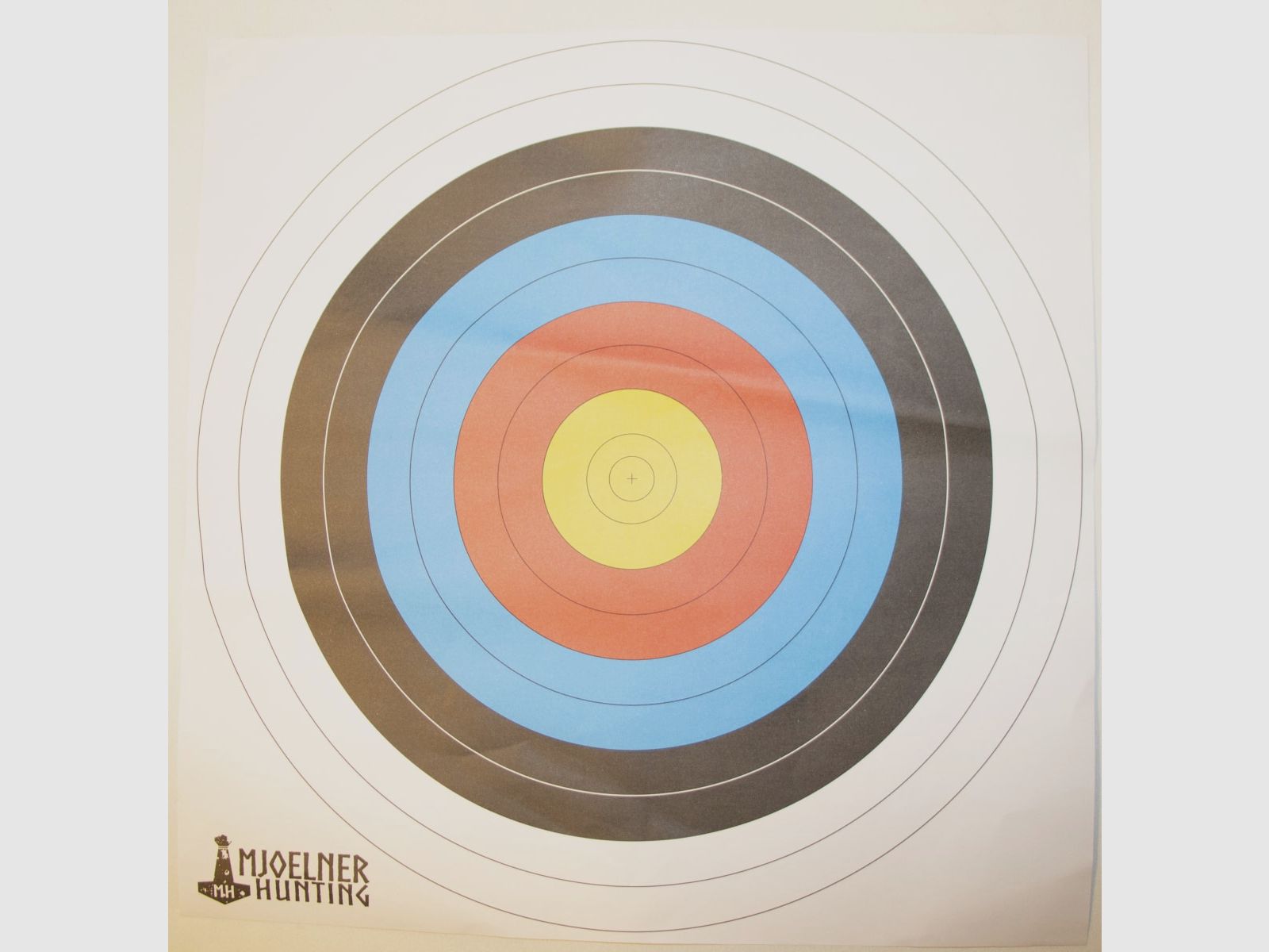 Papierowa tarcza celownicza 40x40 cm 10-pack