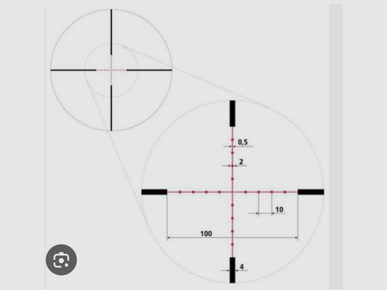 Besonderheit Zeiss Victory Diavari M 3-12x56 T Abs. 43 beleuchtet