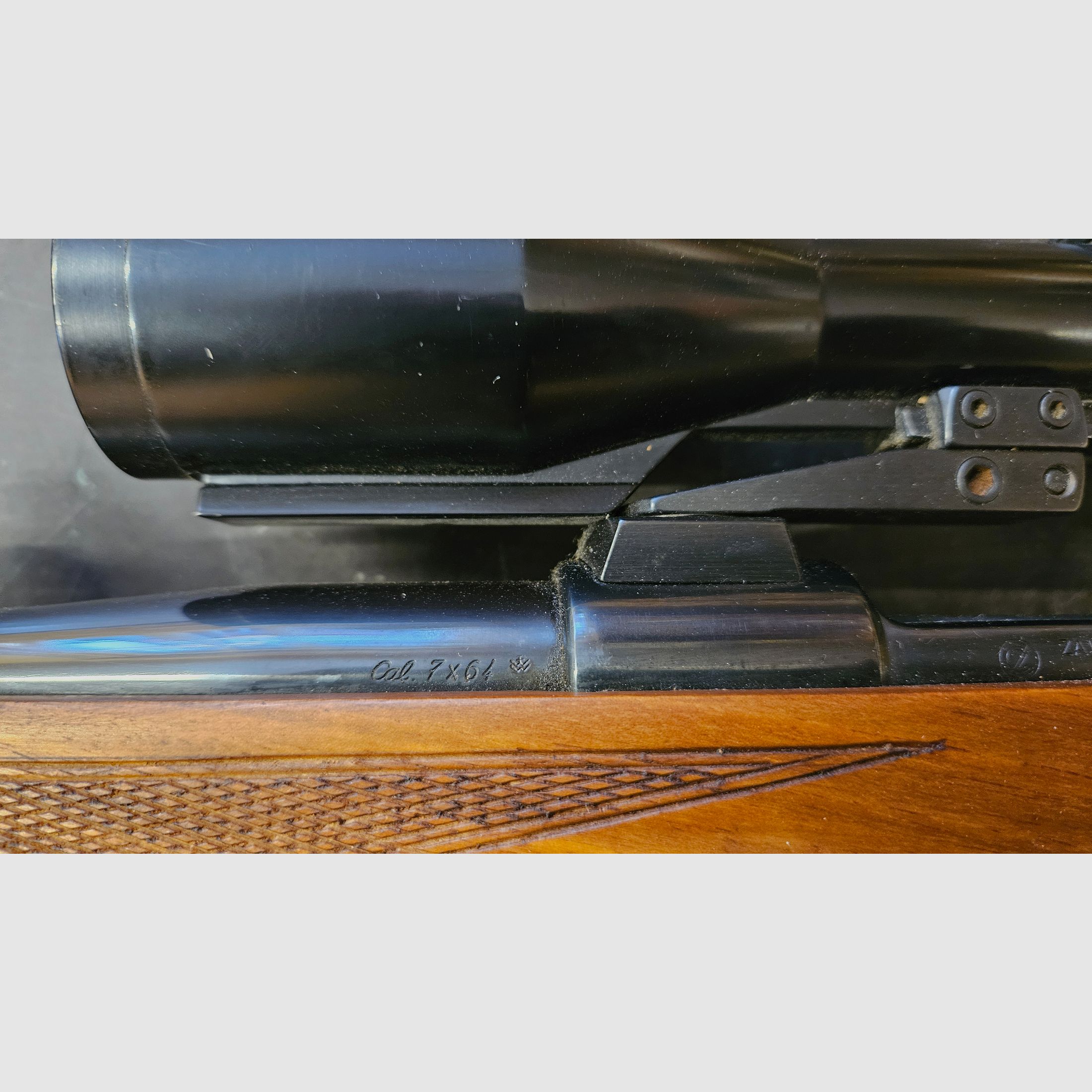 Zastava 98er in 7x64 with Zeiss scope in 6x42