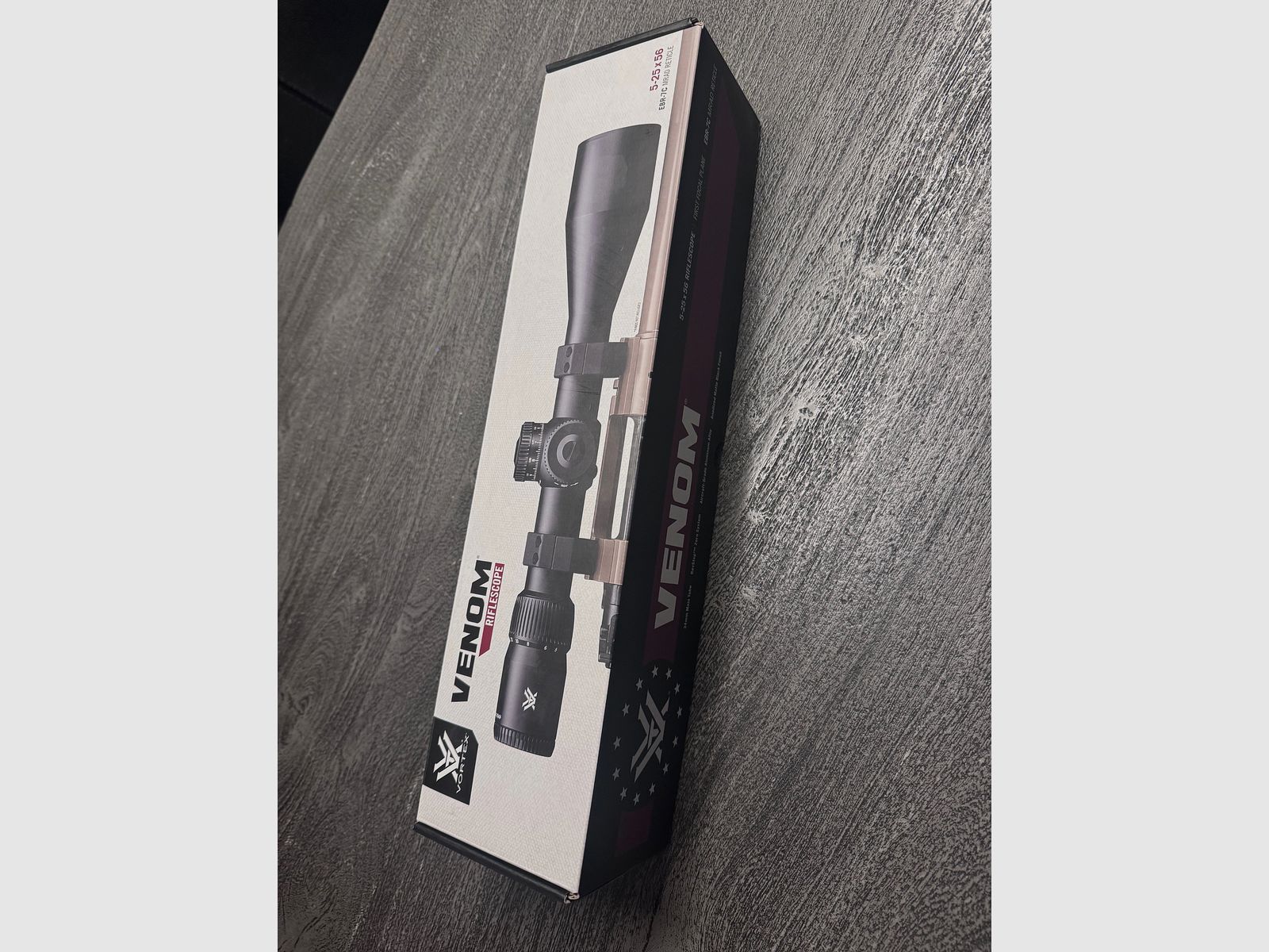 Vortex Venom 5-25x56 FFP EBR-7C MRAD mit Montage