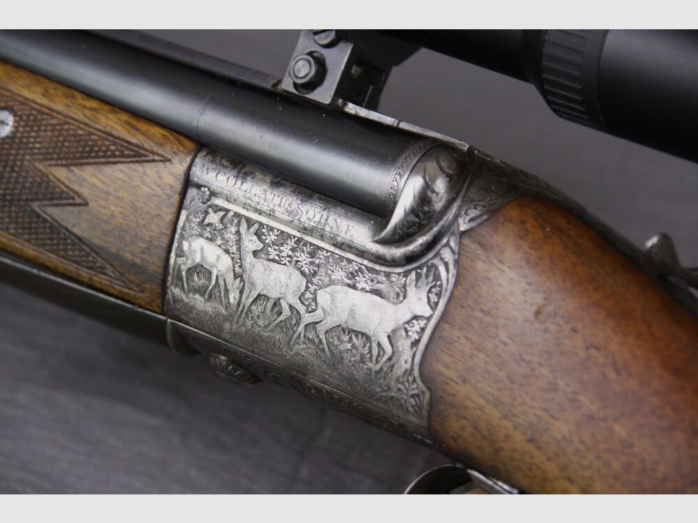 W. Collath & Söhne / Frankfurt Oder	 Doppelbüchsdrilling