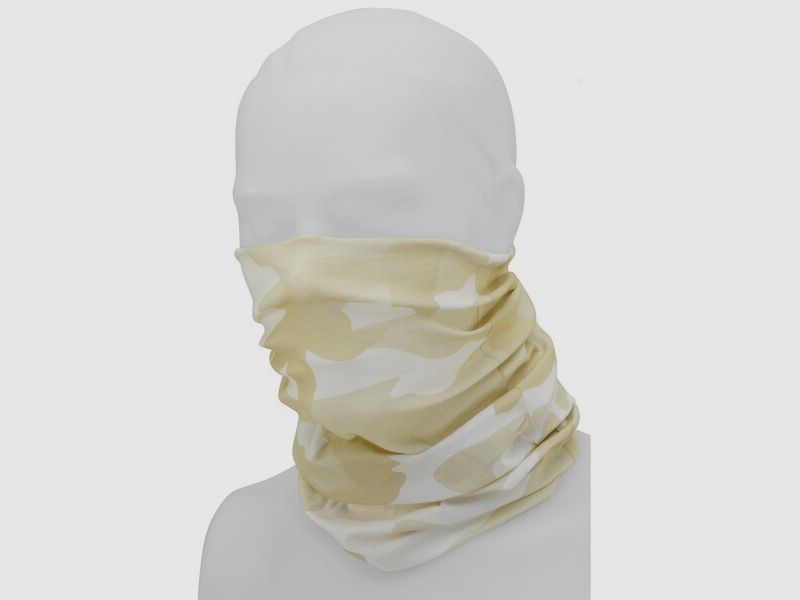 Multifunktionstuch (Schlauchschal / Balaclava) für Mund, Gesicht, Hals -Einheitsgröße - Sandstorm