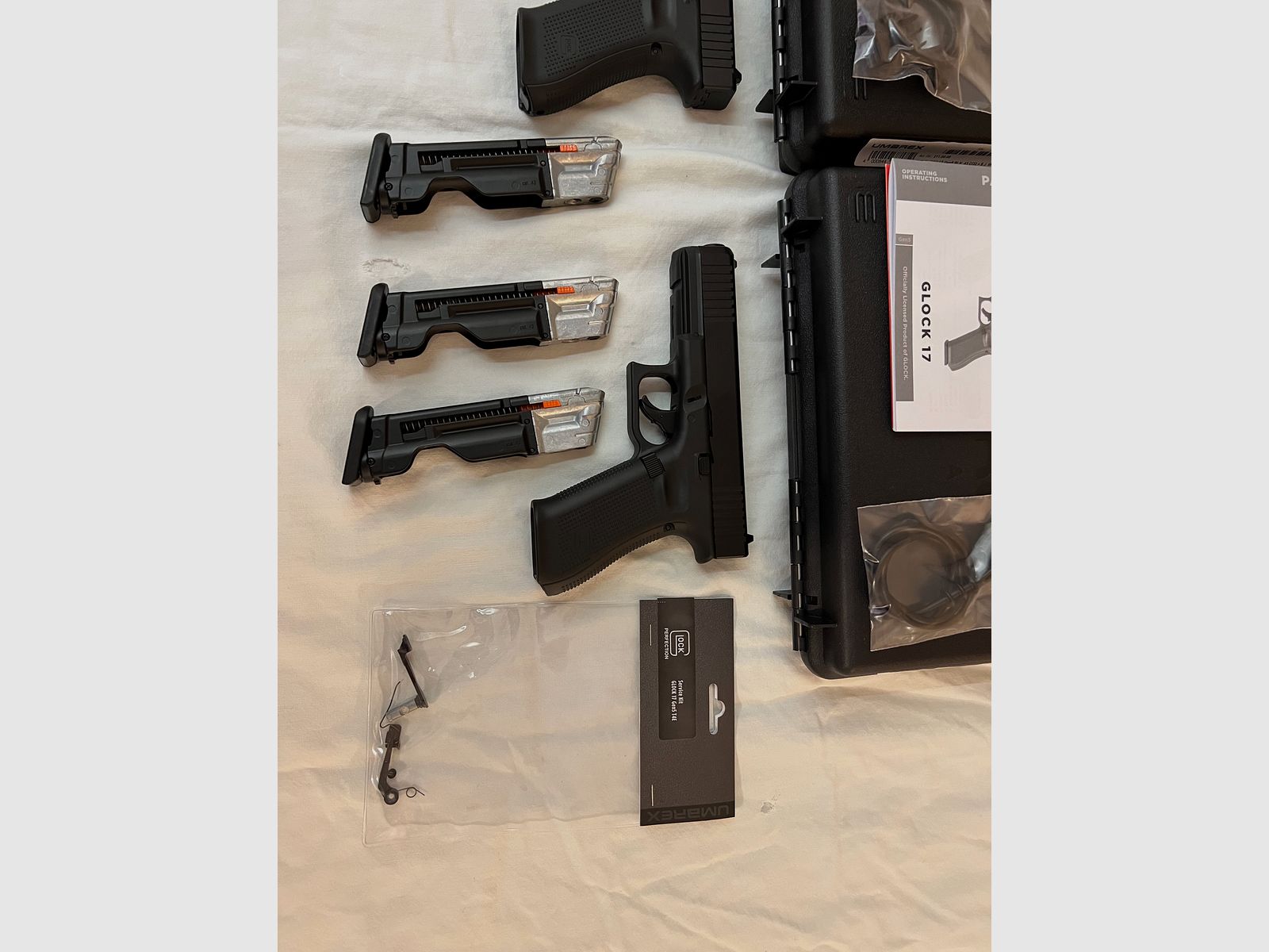 Umarex VFC Glock 17 Gen.5 T4E CO2-RAM pistol caliber .43 new NP 300€