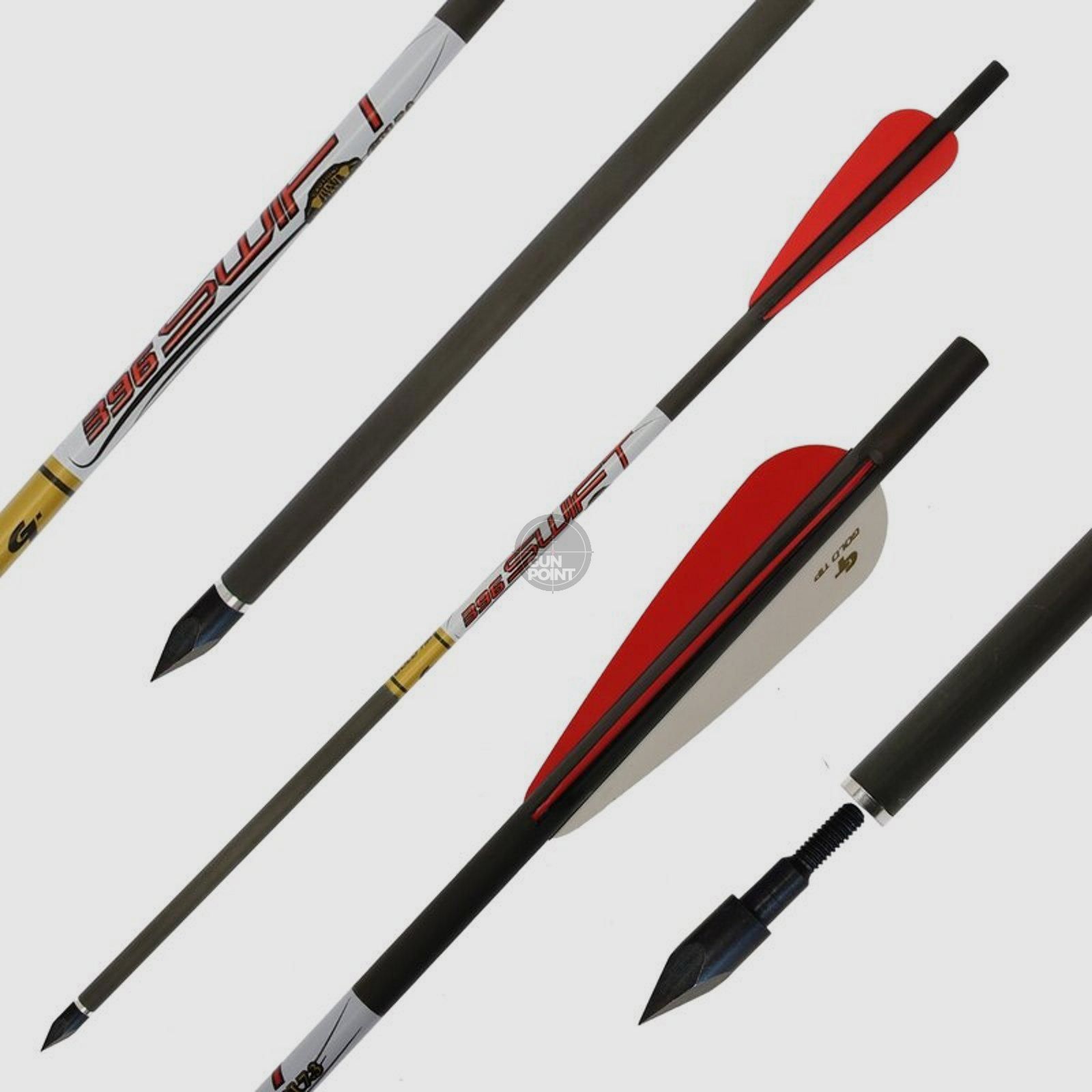 Jagdbolzen | GOLDTIP Swift - Bodkin - Carbon - 16-22 Zoll