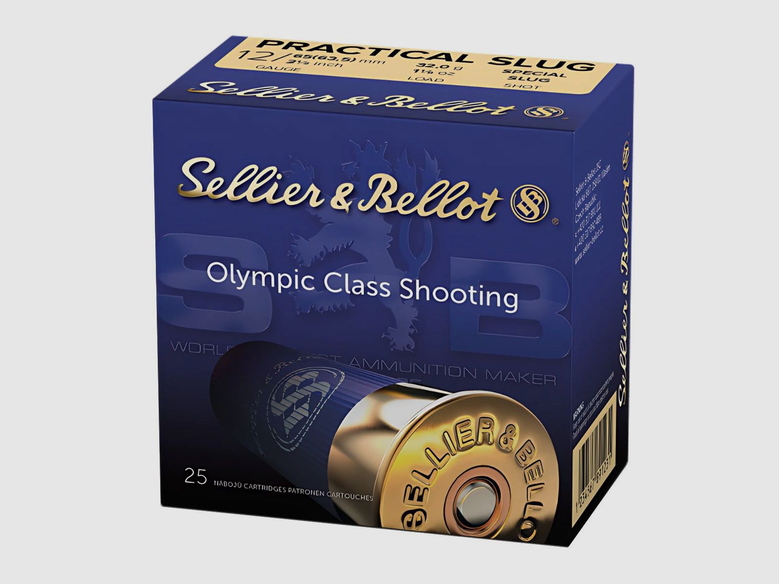 12/67,5 Sellier & Bellot sport-slug 28 g, afbeelding 1 van 2