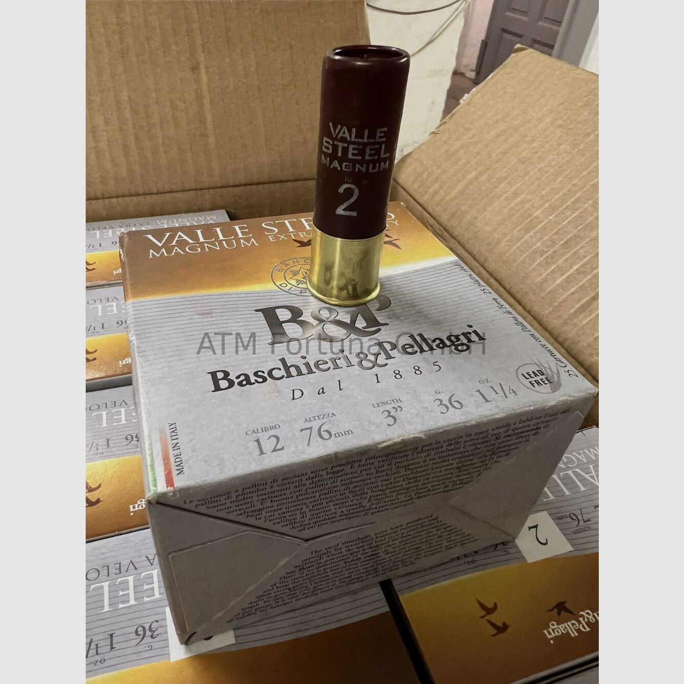 Baschieri & Pellagri	 Valle Steel Magnum *Bleifrei* HV 12/76 36 g, 3,5 mm