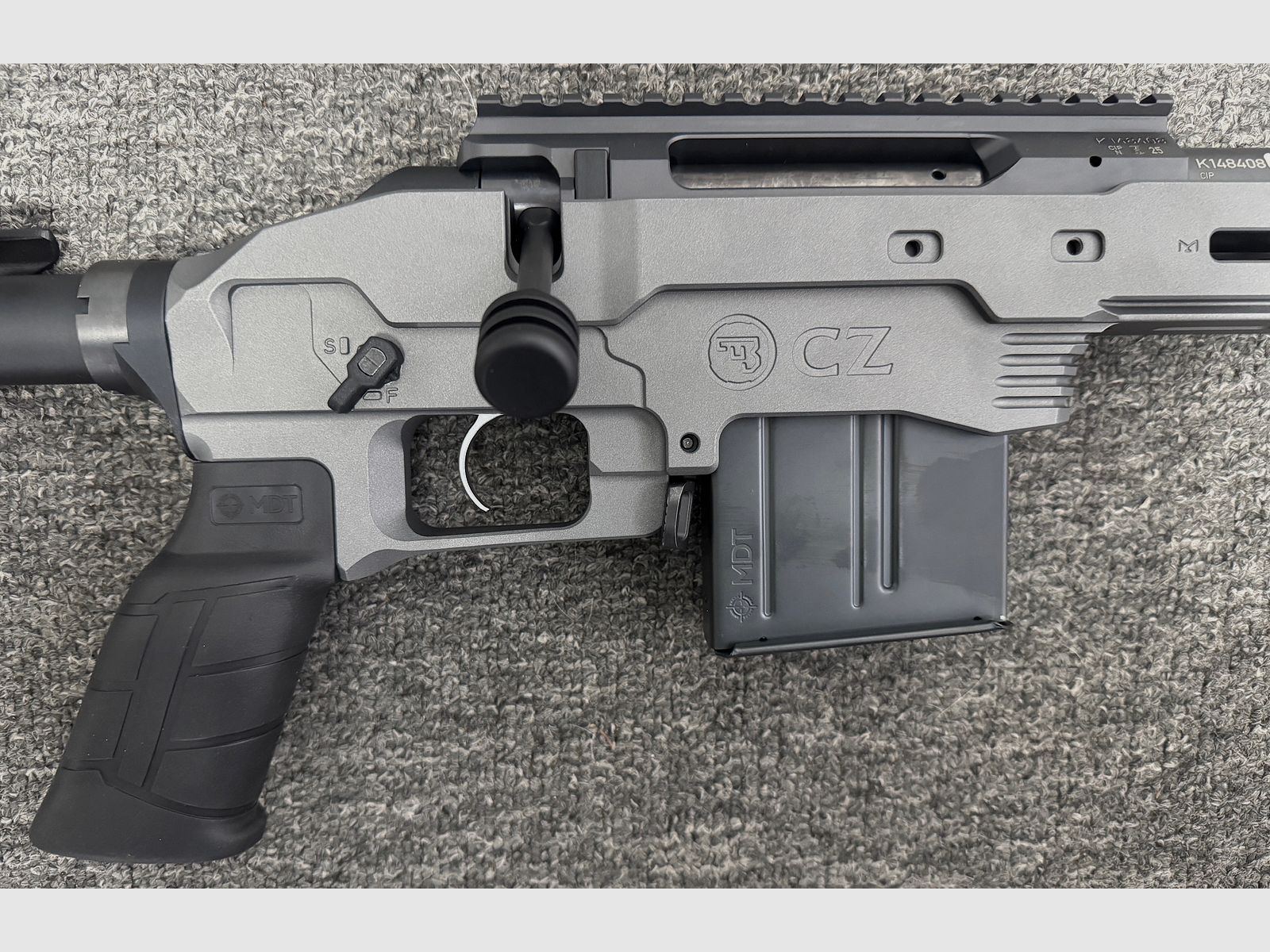 CZ 600+ MDT Gris, 6,5 mm Creedmoor - ARME NEUVE