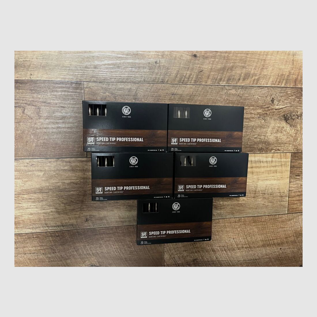 100 disparos RWS Speed Tip Pro .338 Lapua Mag. 250gr. .338 Lapua Mag.