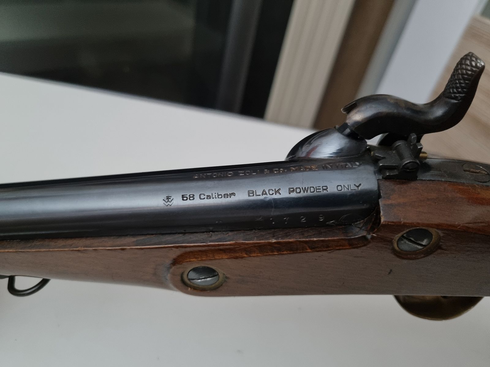 Antonio Zoli percussion pistol Gardone Model: US-Cavalry Pistol Caliber: .58