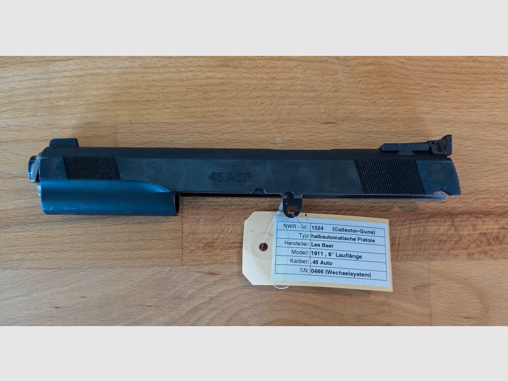 Les Baer 1911, longitud del cañón de 6", imagen 2 de 3