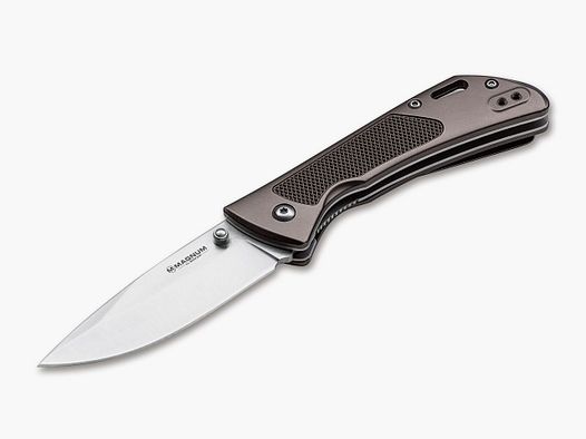 Taschenmesser Advance Checkering Dark Bronze