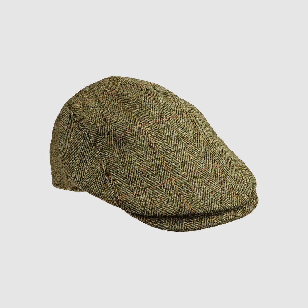 Laksen Berleigh Drivers Tweed Flat Cap