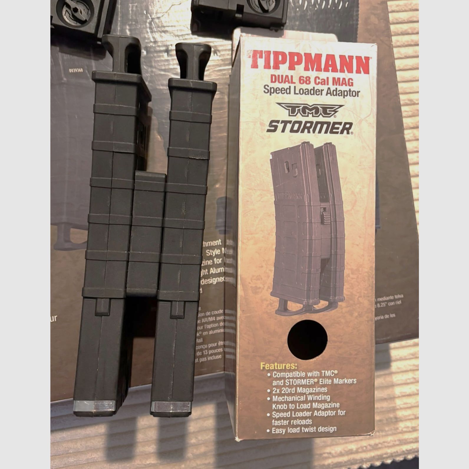 Tippmann TMC ELITE M4 Carbine Complete Set .68 lots of accessories !!