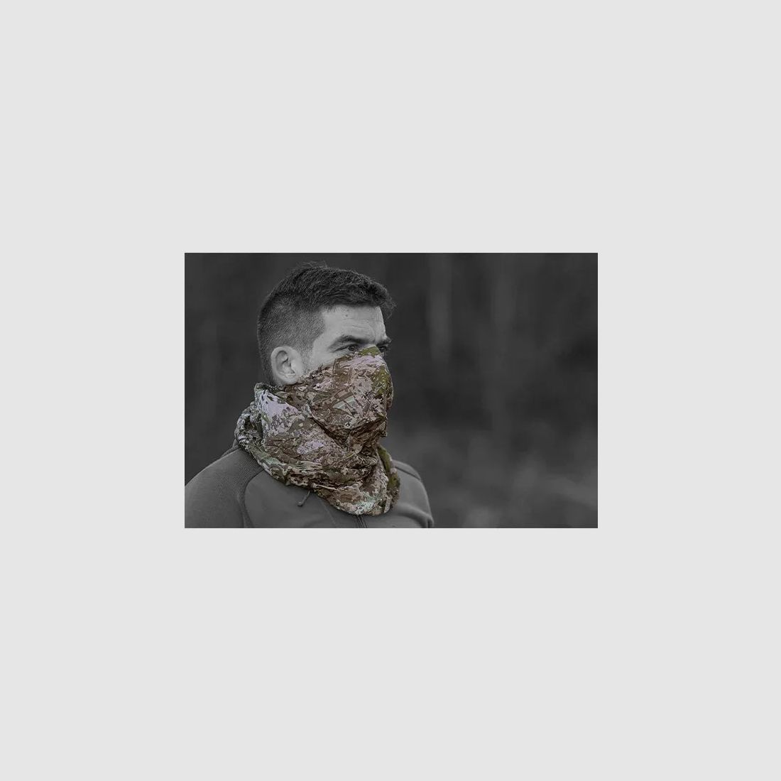 Ghosthood Ghosthood Tarnzubehör Schlauchschal Tube Scarf concamo beige