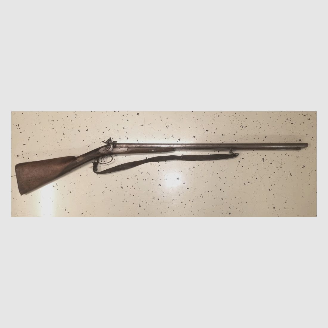 Front-loading double-barrel shotgun F. Barnes