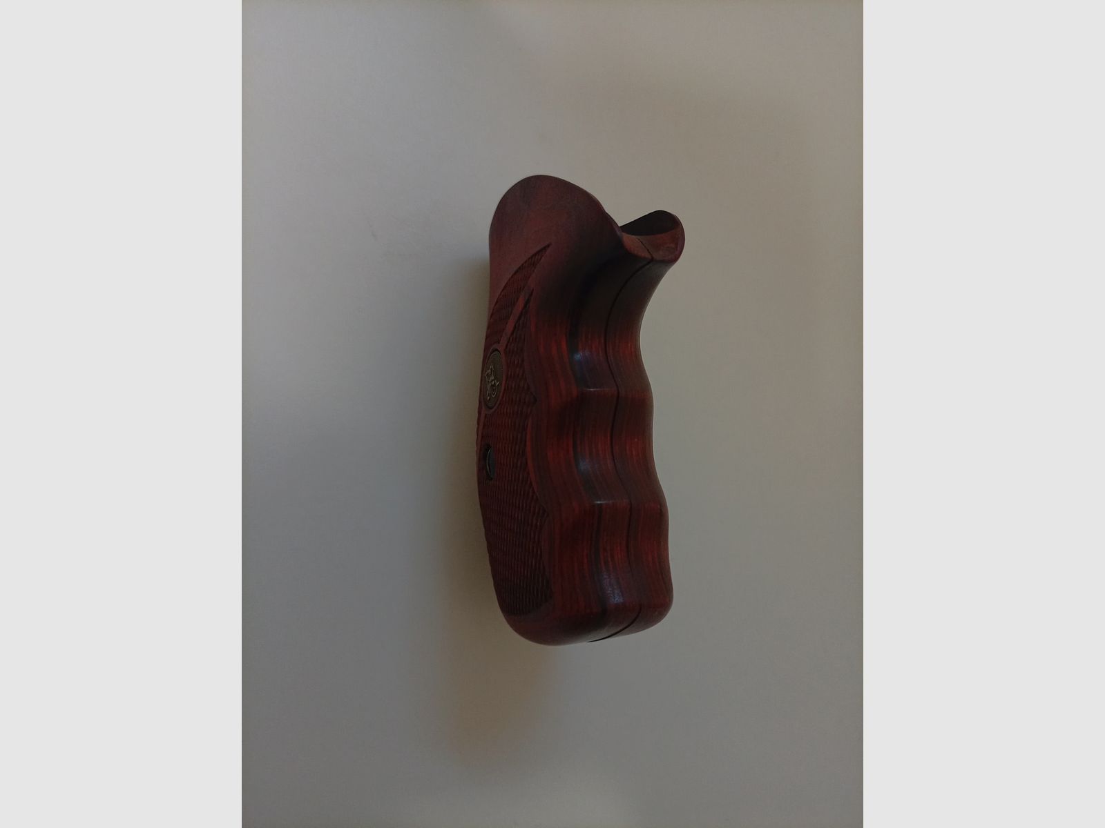 Wood grip panels for S&W revolvers by Pachmayr