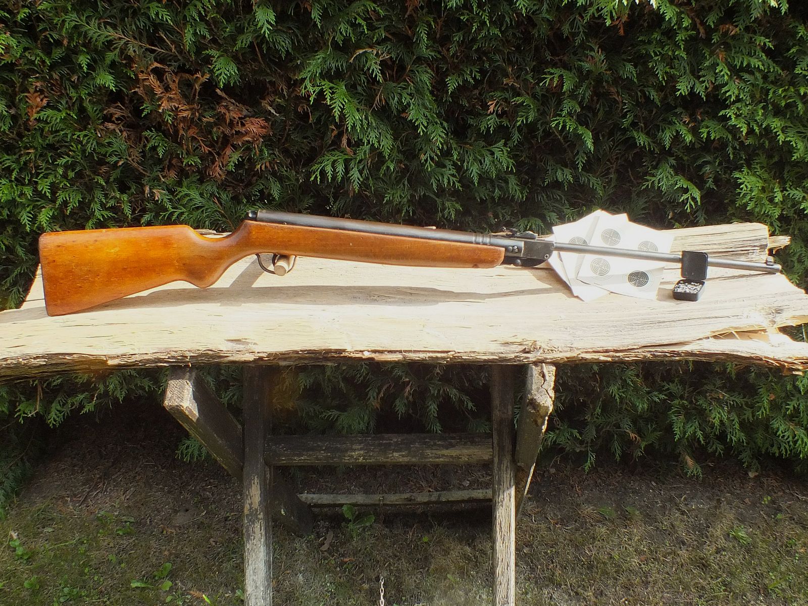 DDR air rifle Haenel 302, Suhl manufacture.