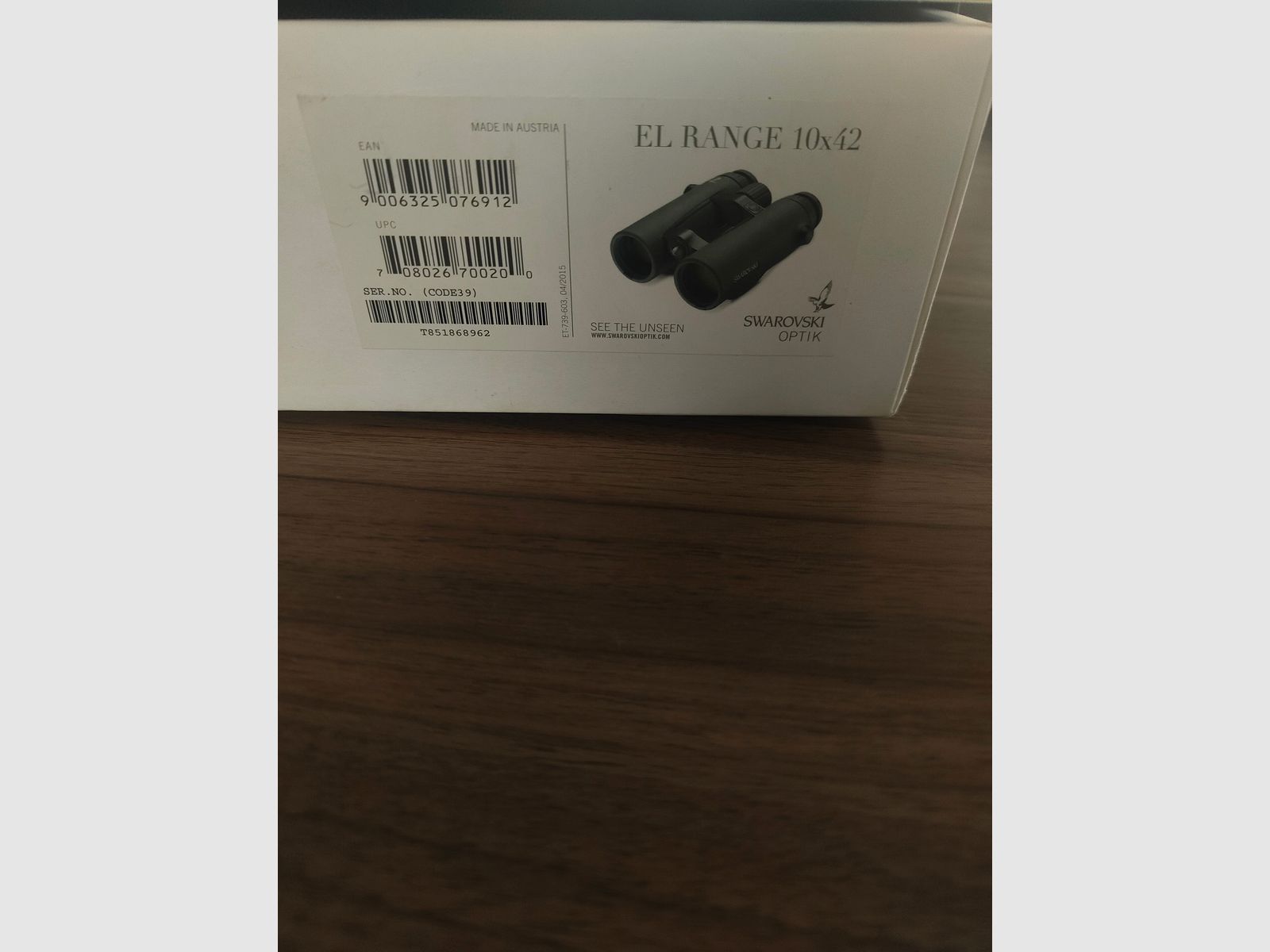 SWAROWSKI EL RANGE 10x42