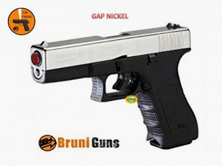 BRUNI GAP Nickel Kal. 8 mm Platzpatronen