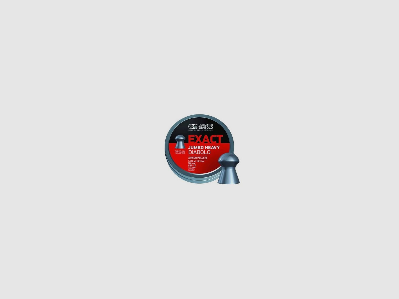 JSB EXACT JUMBO DIABOLO HEAVY Kal. 5,52 500Stk 1,175 g.