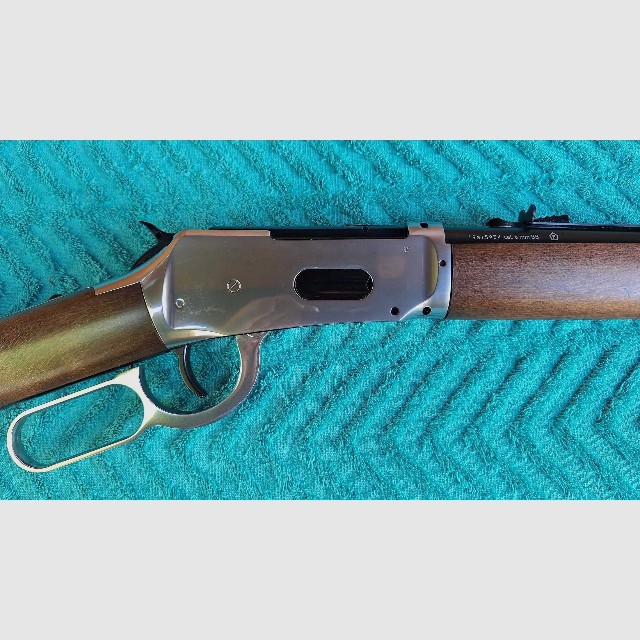 Legends Cowboy Rifle Chrom-Finish 6 mm BB Co2 rifle