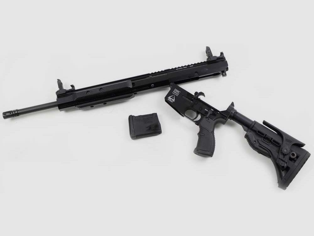 Fucile a pompa ISSC PAR Delta – 222 Rem., immagine 4 di 5