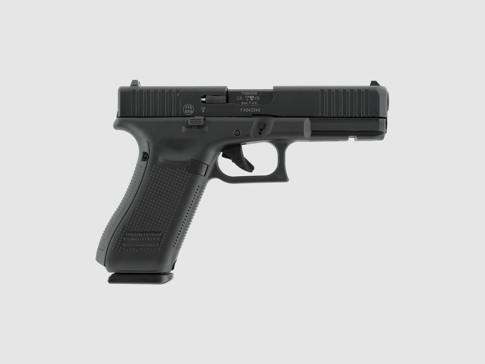 GLOCK 17 Gen5 pistolet alarmowy 9mm P.A.K. CZARNY