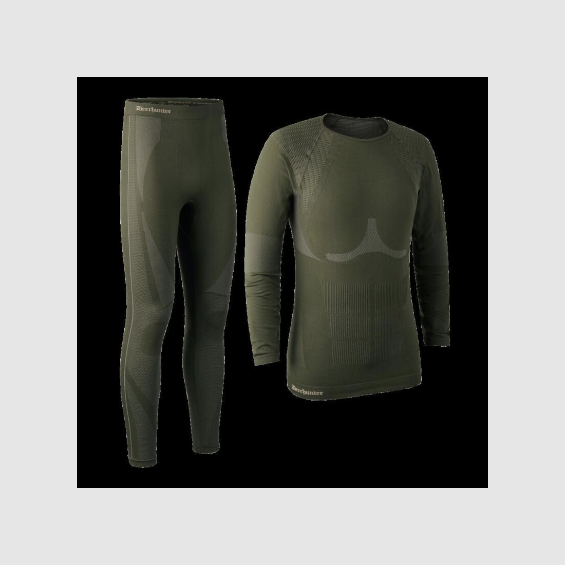 Deerhunter Herren Unterwäsche Performance 2-teilig Forest Night