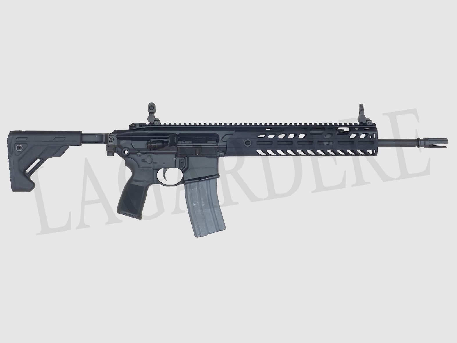 SAN SWISS ARMS MCX VIRTUS PATROL 16" SCHWARZ (SELBSTLADEFUSIL)