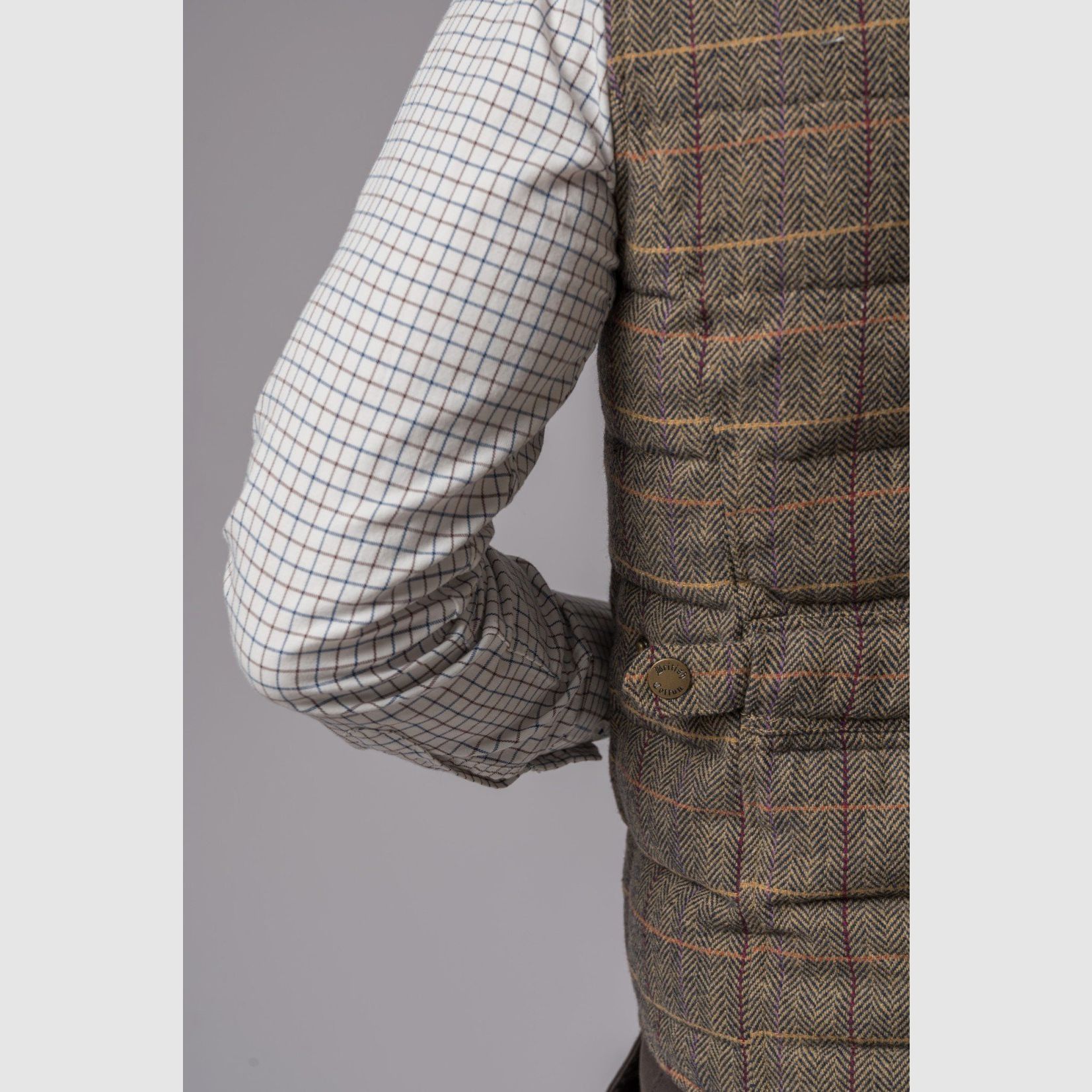 Chaleco Verona Espiga Tweed, imagen 5 de 6