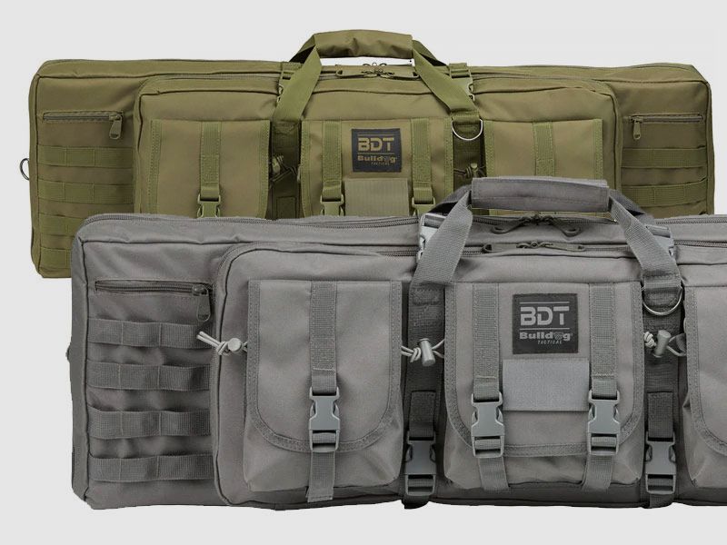 Bulldog Cases BDT Tactical Rifle Bag (Double) Schwarz