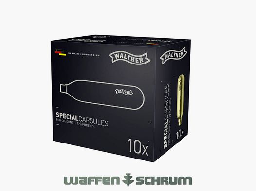 Walther Co2-capsules 12g 10-pack.
