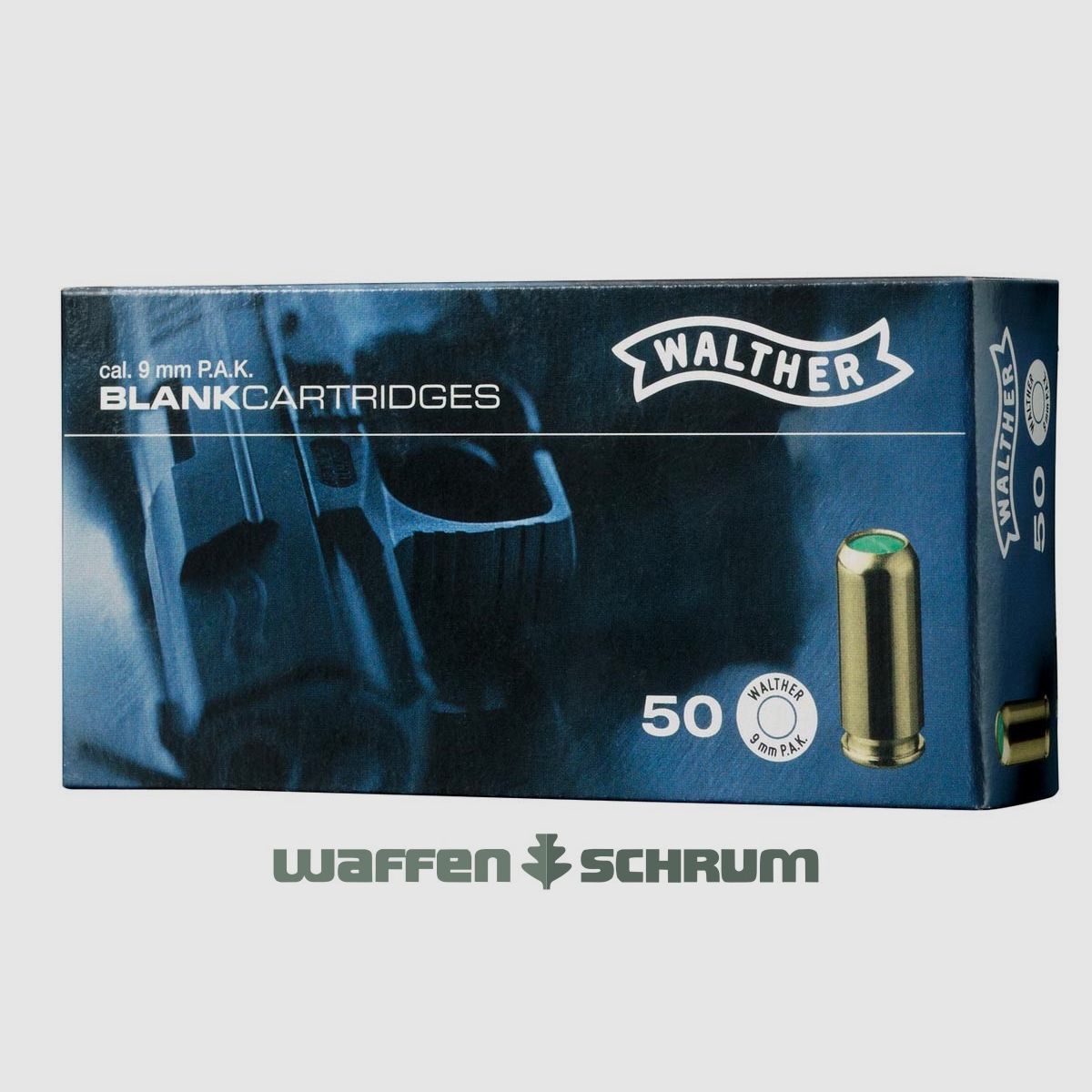 Walther 9mmP.A.K. Knallpatrone