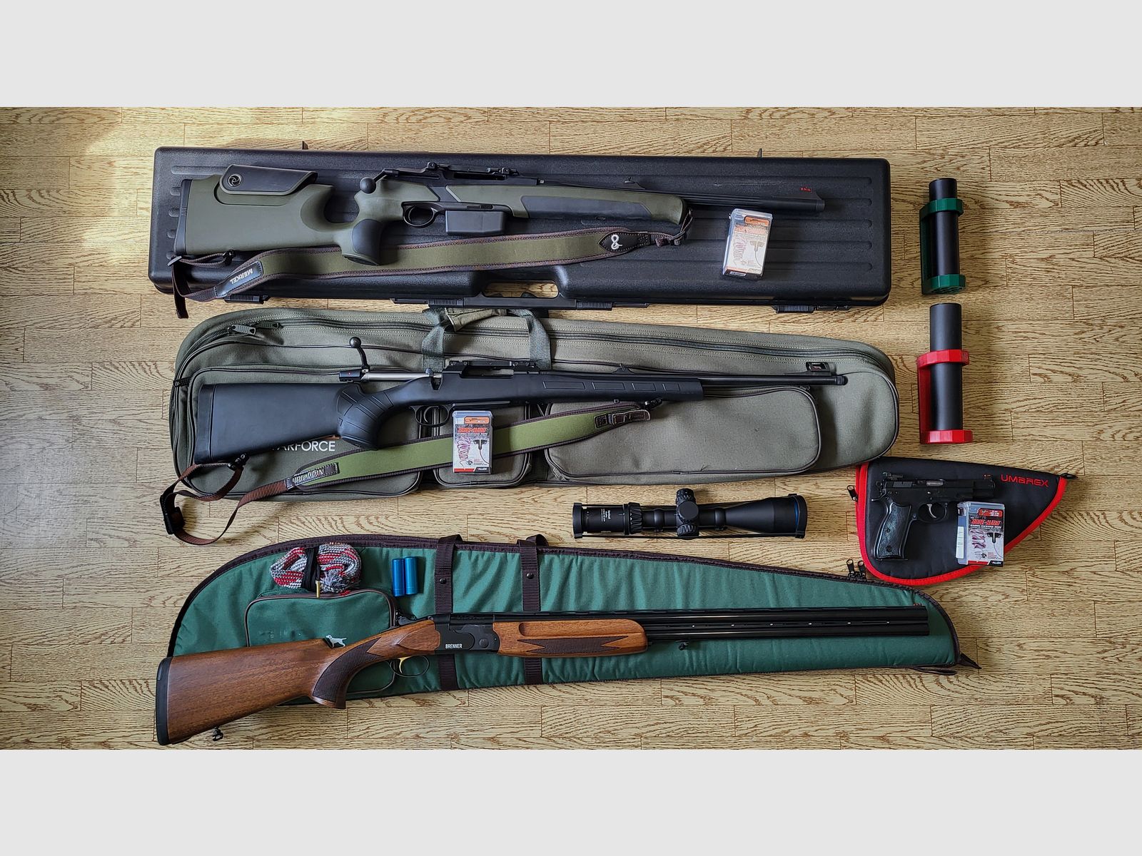 Weapon collection hobby task - Merkel - CZ - Brenner - Jaki