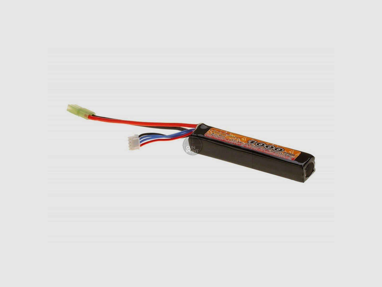 VB Power Lipo 11.1V 1000mAh 20C Stick Type-Schwarz