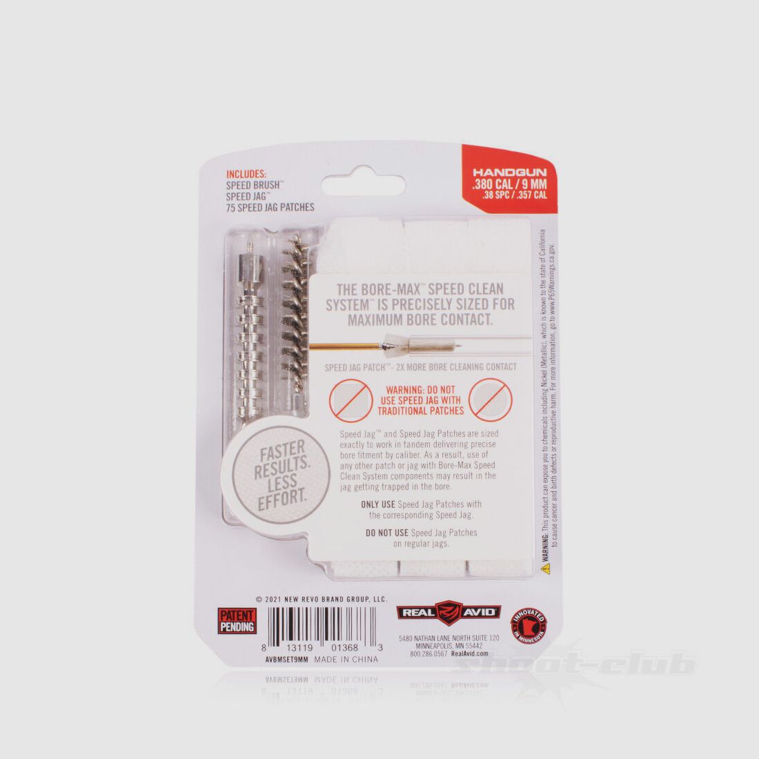 Real Avid Bore-Max Speed Clean Upgrade 9mm