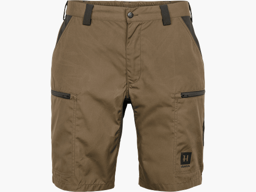 Härkila Fjell Shorts Hombre Dark Earth/Shadow Brown - 58