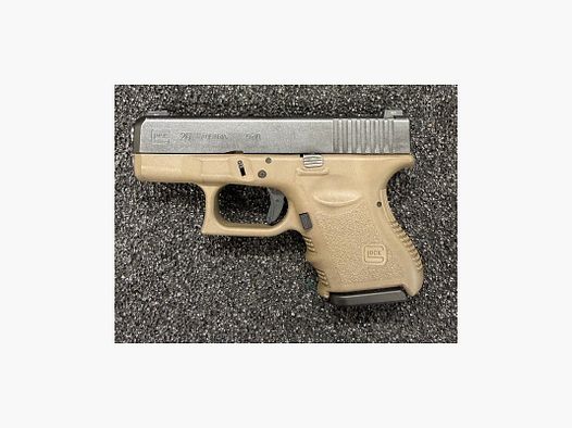 OCC - Glock 26 Gen 3 Olive 9x19 mit Tritium-Visierung + 1 Magazin