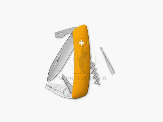 SWIZA Coltello Svizzero TT03 Strumento per Zecche Arancione