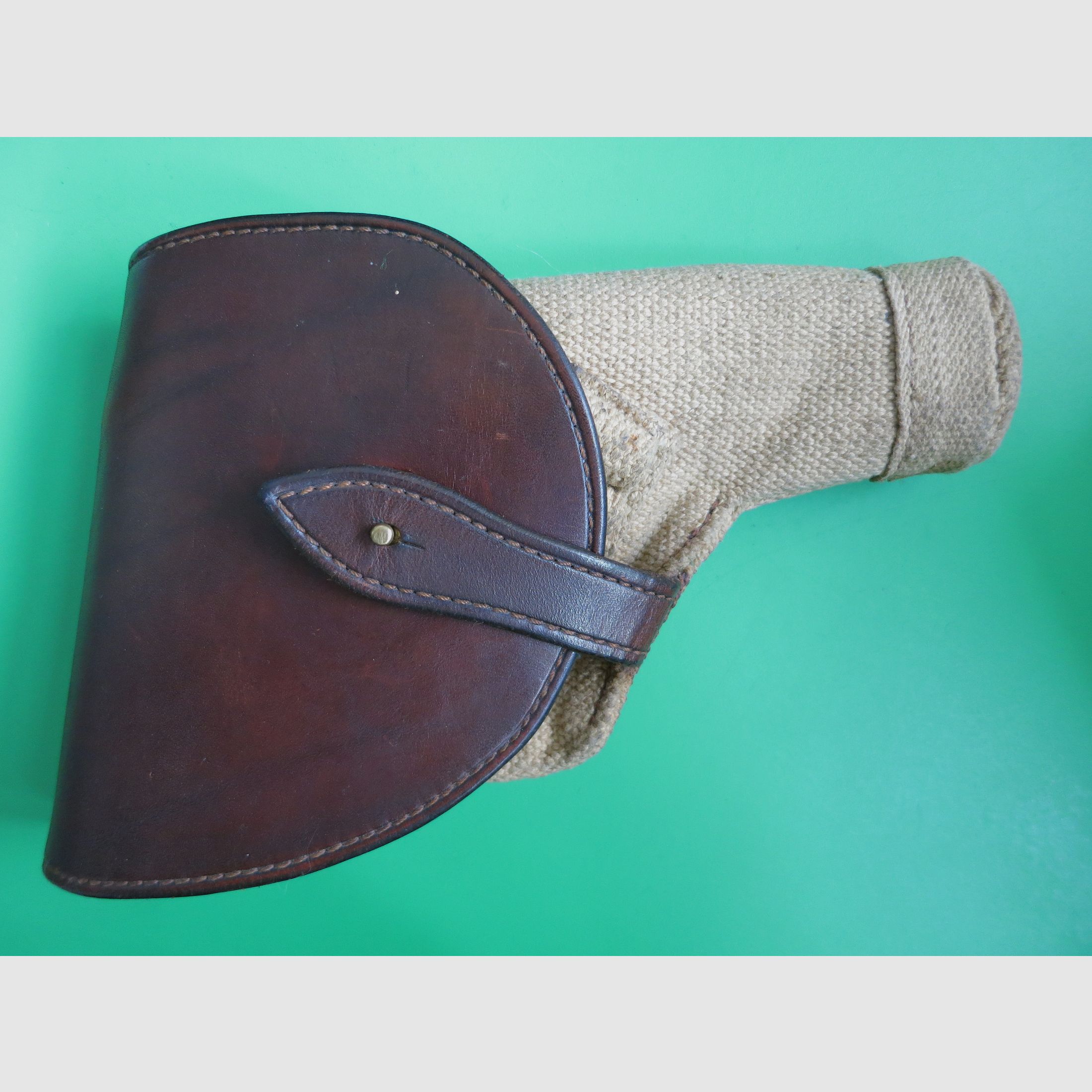 Holster de ceinture en toile pour pistolet Colt 1911 et similaires 1911, par exemple Glock, S&W, Springfield, Para Ordnance, etc.