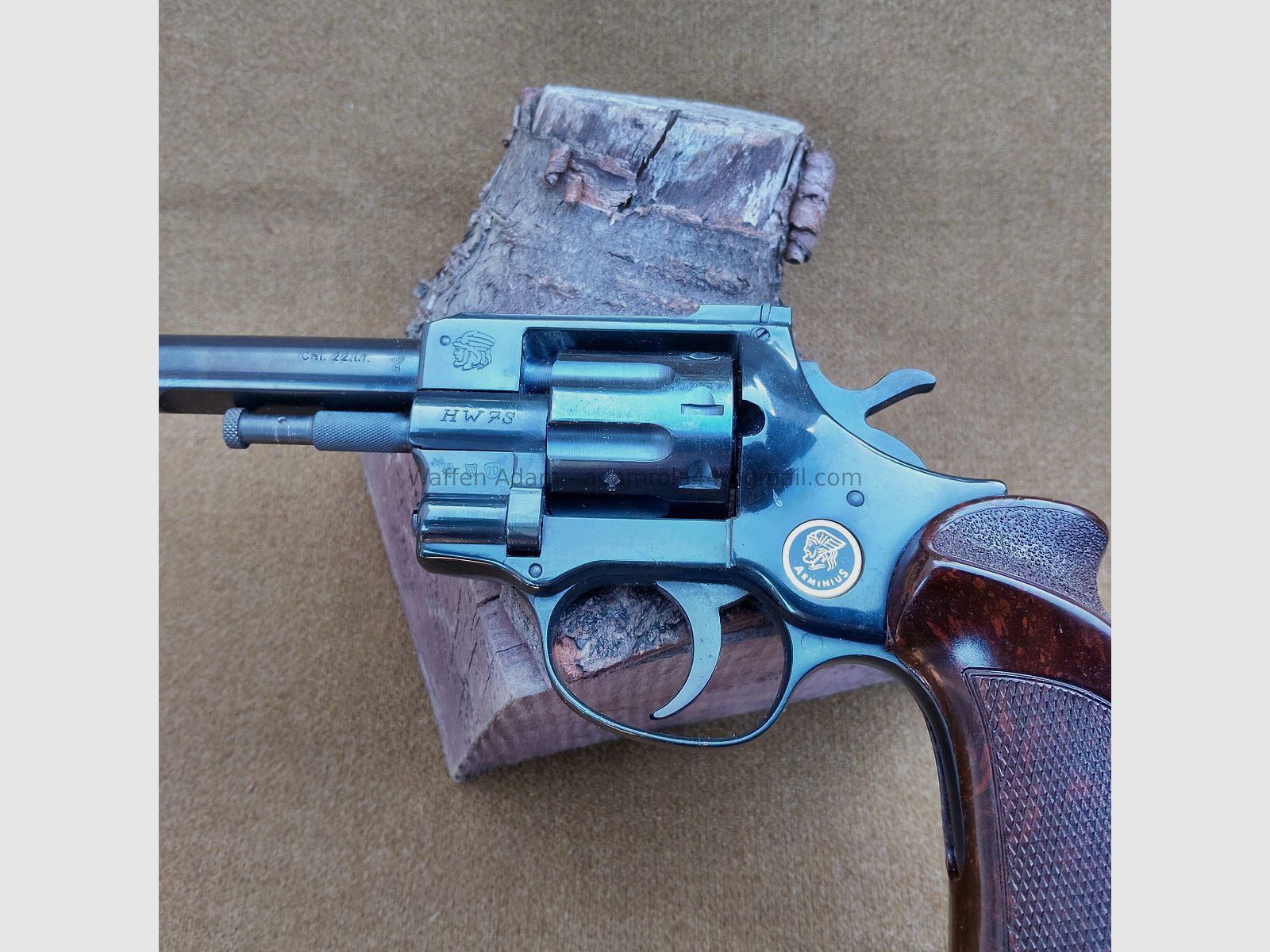 Weihrauch Präzisions- Revolver	 Arminius HW7 S Sport