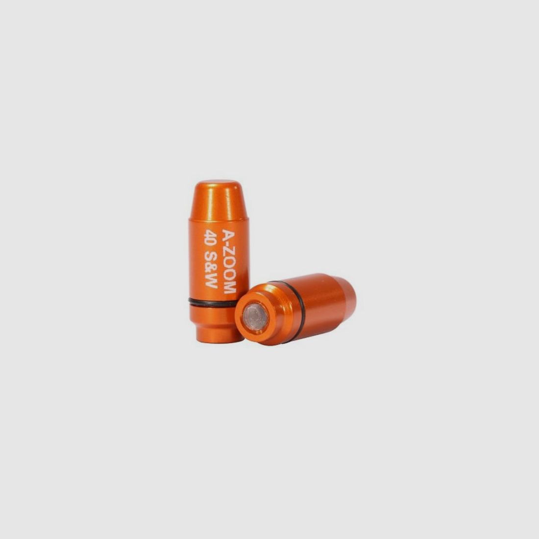 A-Zoom Strikercaps Dummy Round Aluminum Anodized .40 S&W 2 Pieces